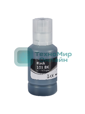 Контейнер с чернилами Sakura C13T03V14A (101 BK) для Epson, пигментный тип, черный, 7500 к., 127 мл.
