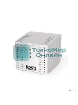 Стабилизатор напряжения Powercom TCA-3000 1500Вт 3000ВА белый