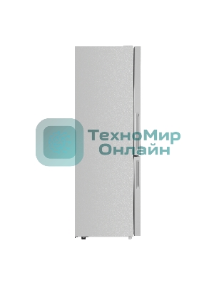 Холодильник Maunfeld MFF185NFS серый двухкамерный инвертор 240/100л морозилка снизу, No Frost