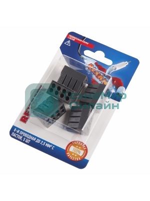 Соединительная клемма с пастой Rexant 8-и проводная до 2,5 мм², (5 шт.)