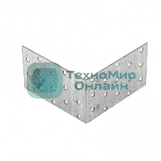 Крепежный уголок равносторонний Сибртех, KUR 100x100x60 мм