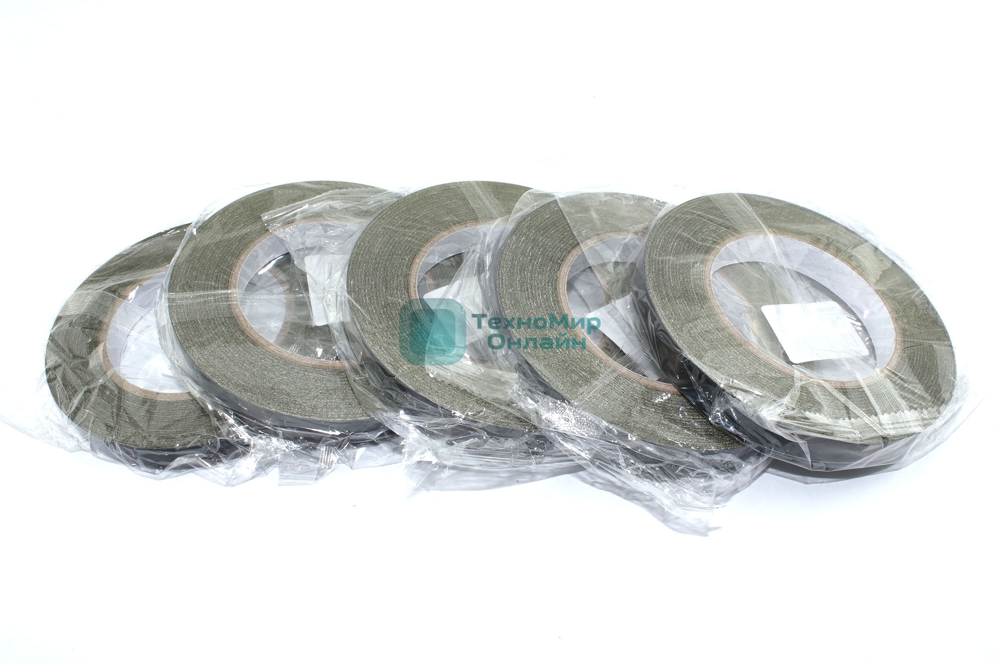 Электротехническая изоляционная ацетатная лента (тканевый скотч) 15мм, 30 м 5 шт