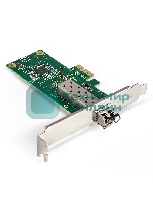 Комплект: Сетевой адаптер SFP ExeGate EXE-i210-F1 + Трансивер Multi-Mode до 550м EXT-1G-MM850-LC2-550M (EX296228RUS: PCI-E x1 v2.0, порты 1x SFP (10/100/1000Mb/s), Gigabit Server NIC Intel Chipset I210-F1 + EX298329RUS: Tx:850/Rx:850 нм, до 500 м, разъем Duplex LC)