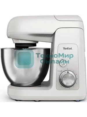 Кухонная машина Tefal Bake Partner QB520B38, серый/серебристый