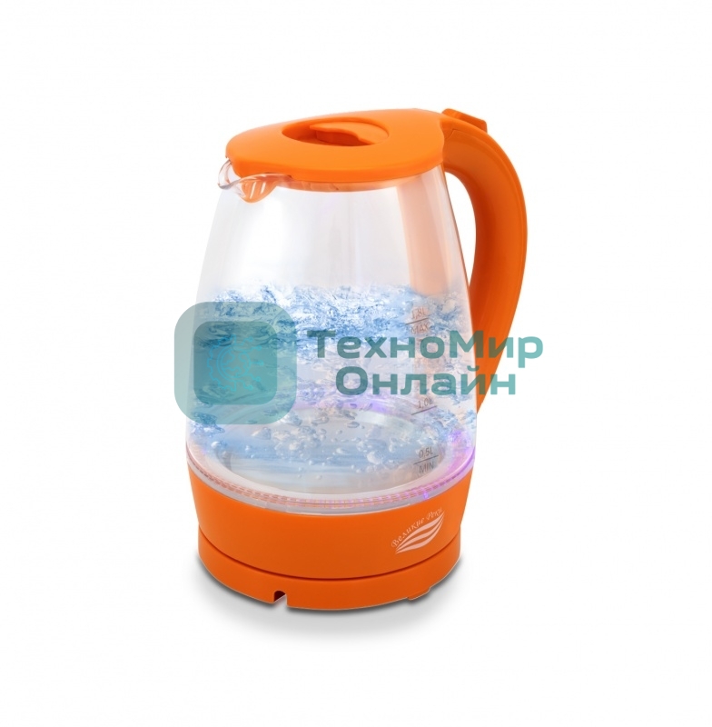 Чайник электрический Великие Реки Дон-1 оранжевый