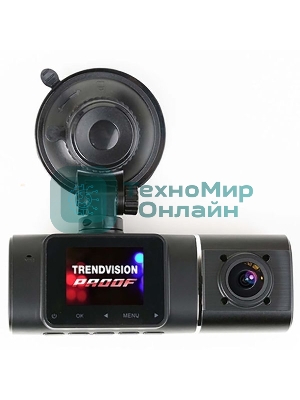 Видеорегистратор TrendVision Proof PRO GPS черный 1080x1920 146гр. GPS