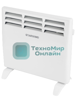 Конвектор Starwind SHV1015 белый, 1500 Вт, 20 м2, термостат