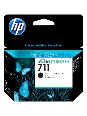 Картридж струйный HP №711 CZ133A черный для HP DJ T120/T520 (80мл)