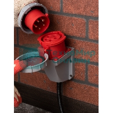 Розетка стационарная наружная 1252 3Р+РЕ+N 32А 380В IP67 PROxima EKF ps-1252-32-380