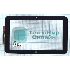 Сенсорное стекло (тачскрин) для HP Pro Slate 10, черное