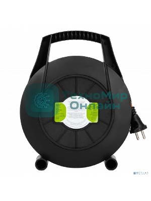 Удлинитель силовой ЭРА BPx-4-2x0,75-20m в закрытом корпусе без заземления с выключателем 4 розетки 20 м ПВС 2x0,75мм2 6А