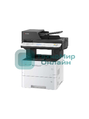 МФУ лазерное Kyocera Ecosys MA4500x (110C133NL0/110C133DZ0), A4, ч/б, печ. до 45 стр/мин., скан. до 60 стр/мин. (ч/б) 40 стр/мин (цвет.), 1200 x 1200 dpi (печать) 600 x 600 DPI (скан.), USB, RJ-45