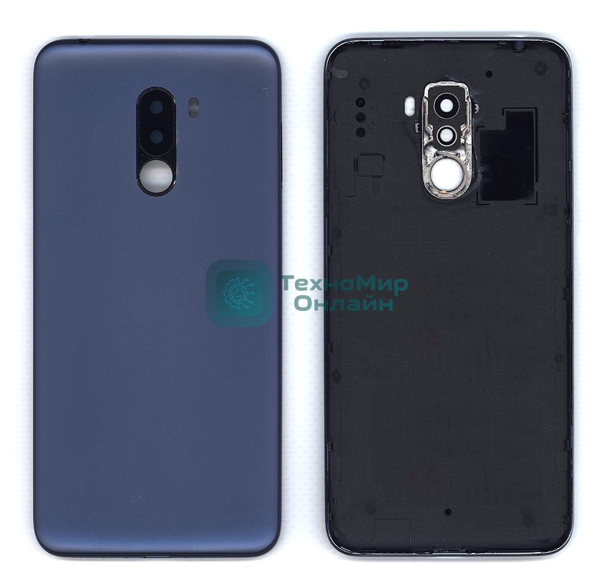 Задняя крышка для Xiaomi Pocophone F1 синий