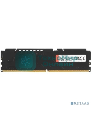 Оперативная память Kingston Fury Beast, DDR5, 16Gb (1x16GB), 5600MHz, CL36, DIMM, с радиатором, черный