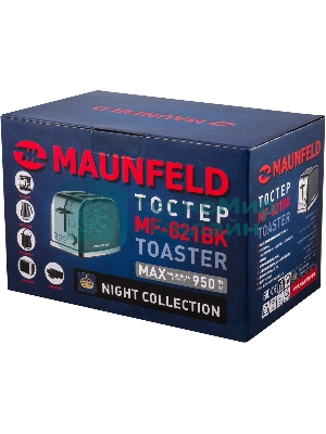 Тостер Maunfeld MF-821BK