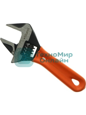 Ключ Sturm! 1045-28-120 разводной c  короткой ручкой 120мм, зев 24мм, CrV