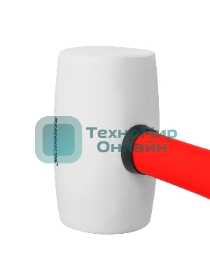 Киянка резиновая Matrix 11197 680 г, белая резина, фибергласовая рукоятка