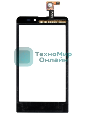 Сенсорное стекло (тачскрин) для LG OPTIMUS LTE Tag, черное