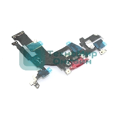 Шлейф разъема питания для iPhone 11 красный