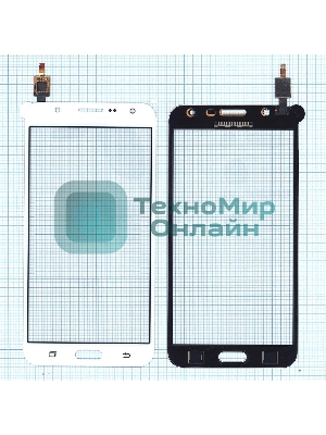 Сенсорное стекло (тачскрин) для Samsung Galaxy J7 SM-J700H, белое