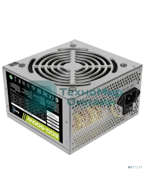 Блок питания Aerocool/Formula ECO-500W, 500Вт, 120мм, серый