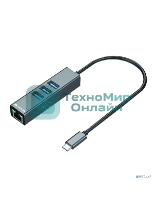 Сетевой адаптер ORIGO OU330N/A1A USB-C, 3xUSB 3.0, 1x1000Base-T