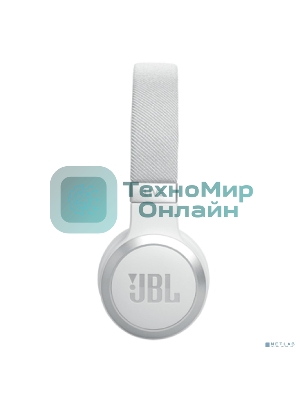 Беспроводные/проводные наушники JBL Live 670NC белый, накладные, Bluetooth + проводной, адаптивное шумоподавление