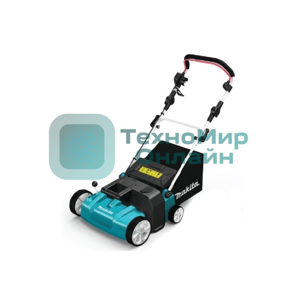 Скарификатор Makita UV3600 {1800Вт,36см,3700об\мин,4уров(-10+5мм),40л,нож-фреза,15.3кг,кор}