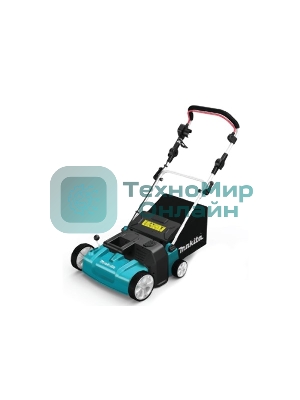 Скарификатор Makita UV3600 {1800Вт,36см,3700об\мин,4уров(-10+5мм),40л,нож-фреза,15.3кг,кор}