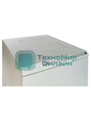 Шкаф настенный ЦМО ШРН-Э-9.500.1 9U 600x520 мм пер. дв. стал. лист несъемные бок. пан. серый