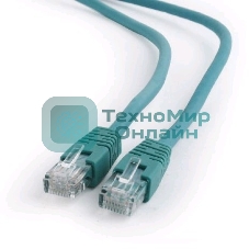 Патч-корд UTP Cablexpert cat.6, 0.5м, литой, многожильный, зеленый