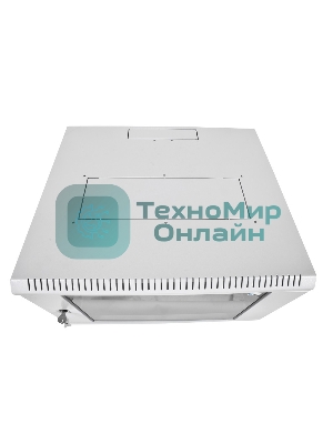 Шкаф телеком. настенный разборный 12U (600х350) дверь стекло (ШРН-Э-12.350) (1 коробка)