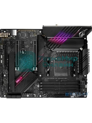 Материнская плата ASUS ROG STRIX B550-XE GAMING WIFI, AM4, AMD B550, 4xDDR4, 6xSATA, 2xM.2, 1xPCI-E 4.0 x16, 1xPCI-E 4.0 x8, 1xPCI-E 3.0 x4, 1xHDMI, 1xDP, 1x 2.5Gb LAN, 2xUSB-A 3.2 Gen 2, 1xUSB-C 3.2 Gen 2, 4xUSB 2.0, 5x3.5 мм, 7.1, Standard-ATX