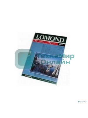 Фотобумага Lomond односторонняя матовая, 180г/м2, A4 (21X29,7)/25л. для струйной печати
