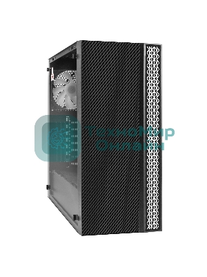 Компьютерный корпус Miditower ExeGate EVO-9211-700NPX (ATX, БП 700NPX с вент. 12см, с окном, 2хUSB+1хUSB3.0, HD аудио, черный, 1 вент. с RGb подсветкой)