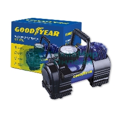 Компрессор GOODYEAR GY000102 GY-35L 35 л/мин Мощность - 168 Вт, Производительность - 35 л/мин, Максимальное токопотребление - 14 А, Максимальное давление - 7 Атм, Длина провода питания: 3 м, Длина воздушного шланга: 1 м. Сумка и набор переходников в комплекте.