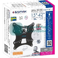 Кронштейн для телевизора Kromax GALACTIC-11 черный 15