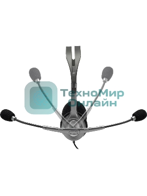 Гарнитура проводная Logitech Headset H111 Stereo grey (981-000594/981-000593/981-000588)