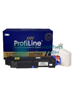 Картридж Тонер-туба ProfiLine PL-TK-5270C для принтеров Kyocera EcoSys M6230/M6630/P6230/P6630 голубой 6000 копий