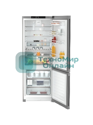 Холодильник Liebherr CNsfd 7723-20 001 серебристый двухкамерный 346/128л морозилка снизу