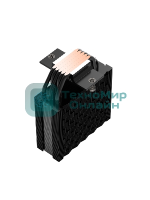 Устройство охлаждения (кулер) PcCooler RT500 Digital BK ARGb RT500-BKAWYL-GL черный 120мм алюминий+медь 2200rpm 32db 4-pin 240W