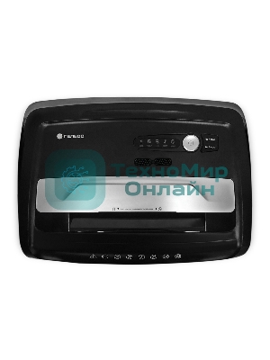 Шредер ГЕЛЕОС УО36-4 (DIN P-4) фрагмент 3,9x30мм, 33 листа (70гр./м²), 36 литров, Уничт.скобы,скрепки,пл.карты,CD.