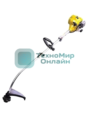 Триммер Champion T252 переносной триммер бензиновый 2х тактный двигатель, 25 см³, 1 л.с. ширина скашивания: 35 см в комплекте: леска (1.6 мм), плечевой ремень вес: 5.2 кг бак на 0.75 л изогнутая штанга уровень шума 102 дБ