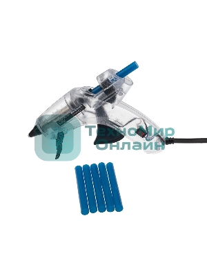 Клеевые стержни Rexant, Ø11 мм, 100 мм, синие, 6 шт., блистер