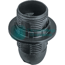 Патрон электрический Navigator NLH-PL-R1-E14-BL пласт. люстровый с кольцом