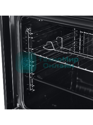 Духовой шкаф электрический Maunfeld EOEM.589B черный/серебристый, встраиваемый