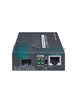 Медиа конвертер GT-805A 10/100/1000Base-T to miniGbIC (SFP) Converter