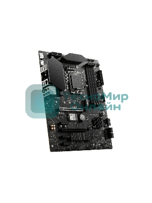 Материнская плата MSI PRO Z790-S WIFI, LGA 1700, ATX, 4xDDR5, 1xPCIe 5.0 x16, 4xM.2, 4xSATA, 1xHDMI, 1xDP, 2.5 Gigabit Ethernet, 7.1 аудио
