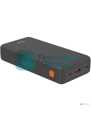 Портативный аккумулятор Cactus CS-PBFSDA-20000 20000mAh 4.5A USB-A/2xUSB-C черный