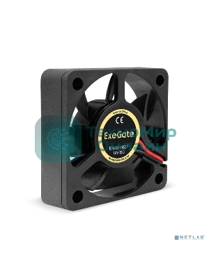 Вентилятор для корпуса ExeGate EX05015B2P черный, 50 мм, 6000 об/мин, 33 дБ, 2 pin
